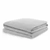 Calvin Klein Home Classic Logo Duvet 150x210 Cm, Heathered Grey