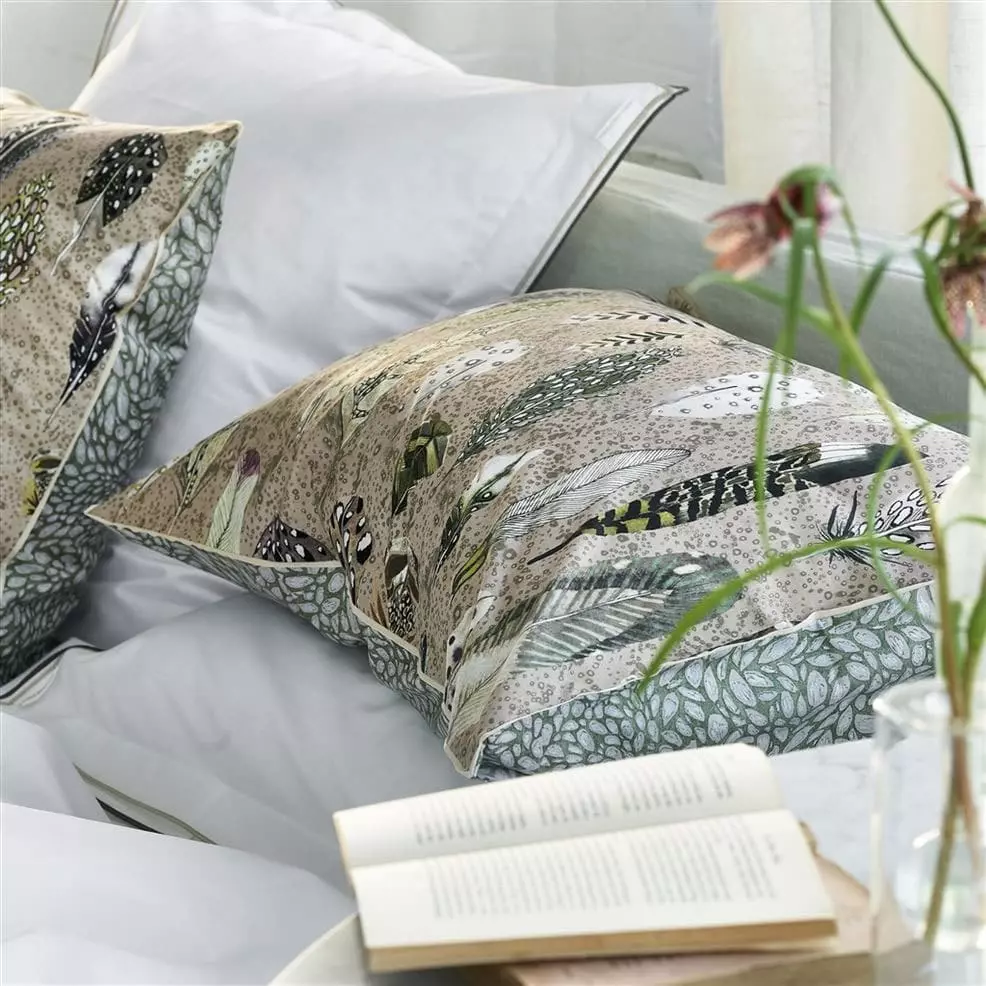 Designers Guild Quill Bed Set Natural, 220x220 + 50x60(2) - Image 4