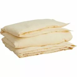 Gant Home Cotton Linen Pussilakana 220x220 Cm, Butter Yellow