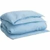 Gant Home Cotton Linen Pussilakana Silver Lake Blue, 150x210 Cm