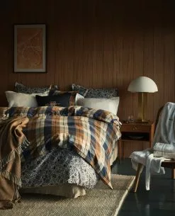 Gant Home Ditsy Floral Vuodesetti Sininen, 150x210 Cm + 50x60 Cm