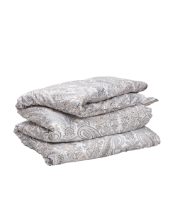 Gant Home Key West Paisley Pussilakana 220x220 Cm, Harmaa