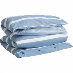 Gant Home Oxford Stripe Pussilakana Sea Blue, 220x220 Cm
