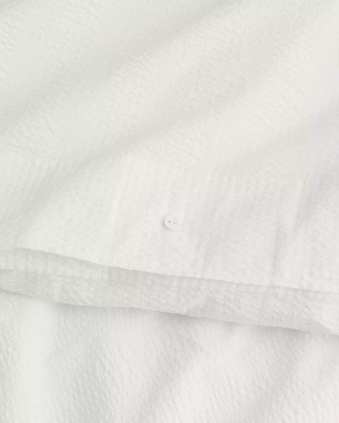 Gant Home Seersucker Pussilakana 220x220 Cm, Valkoinen - Image 4