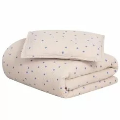 Garbo & Friends Bleu Vuodevaatteet Musliini, 100x130 Cm