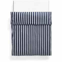 Hay Été Pussilakana Kaksinkertainen, 220x220 Cm, Midnight Blue/Vaaleanharmaa