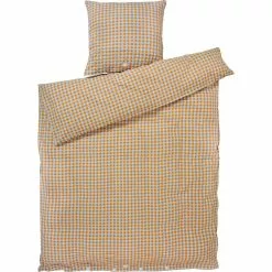 Juna Bæk&Bølge Vuodevaatteet 150x210 + 50x60 Cm, Hiekanväriset / Vaaleansiniset