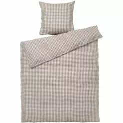 Juna Bæk & Bølge Vuodevaatteet 150x210 + 50x60 Cm, Harmaa