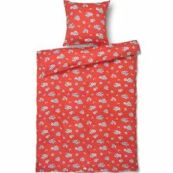 Juna Grand Pleasantly Pussilakanasetti 140x220 + 60x63 Cm, Chili