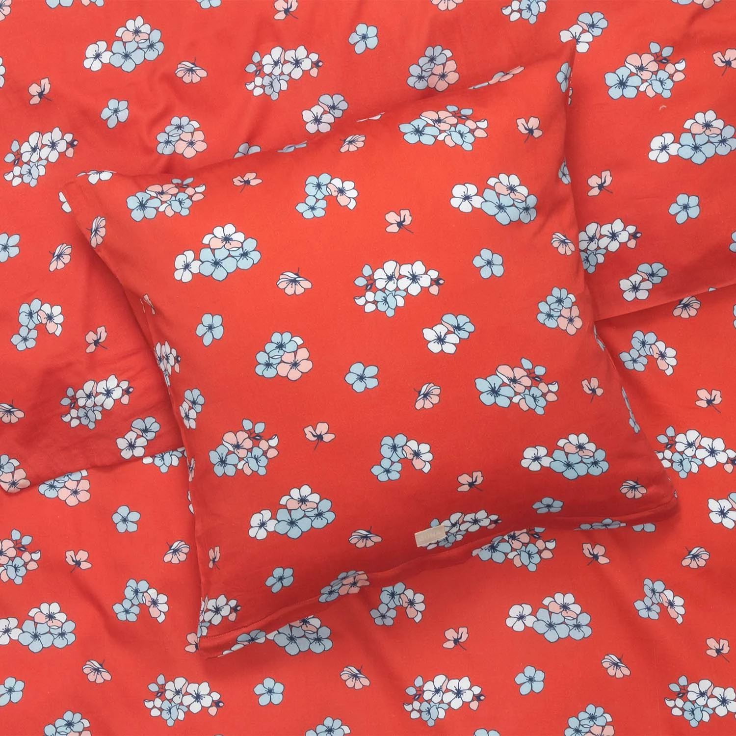 Juna Grand Pleasantly Pussilakanasetti 140x220 + 60x63 Cm, Chili - Image 2