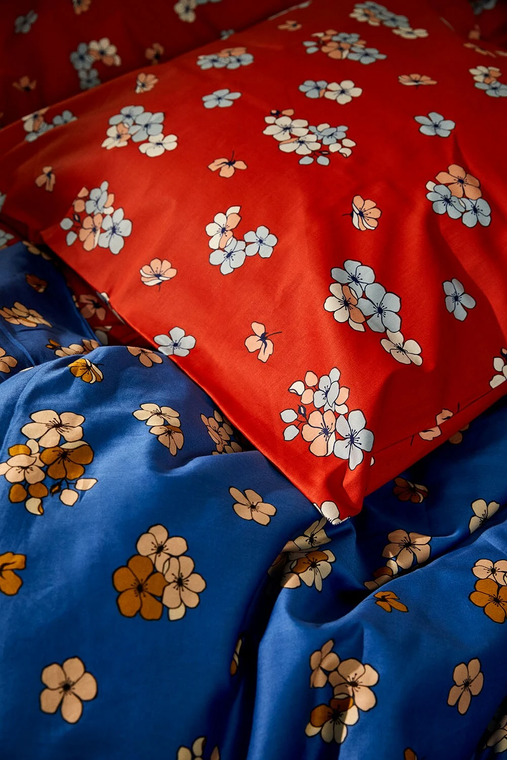 Juna Grand Pleasantly Pussilakanasetti 140x220 + 60x63 Cm, Chili - Image 4