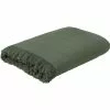 Juna View Bedspread 280x260cm, Dark Green
