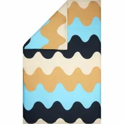 Marimekko Lokki Pussilakana Beige / Valkoinen, 240x220 Cm