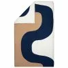 Marimekko Seireeni Pussilakana Beige/Tummansininen / Off-white, 150x210 Cm