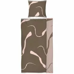 Mette Ditmer Process Vuodevaatteet Ruskeat, 140x200 Cm