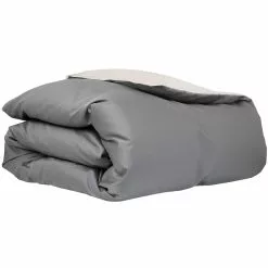 Mille Notti Duetto Pussilakana Harmaa/Beige, 200x220 Cm