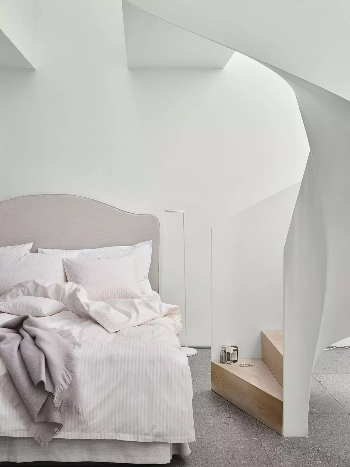 Mille Notti Fresco Pussilakana Light Pink, 220x220 Cm - Image 4