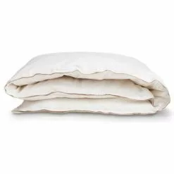 Ogland Barton Pussilakana 220x220 Cm, Valkoinen / Hiekanvärinen