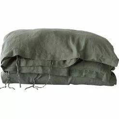 Tell Me More Pussilakana Pellava 150x200 Cm, Khaki