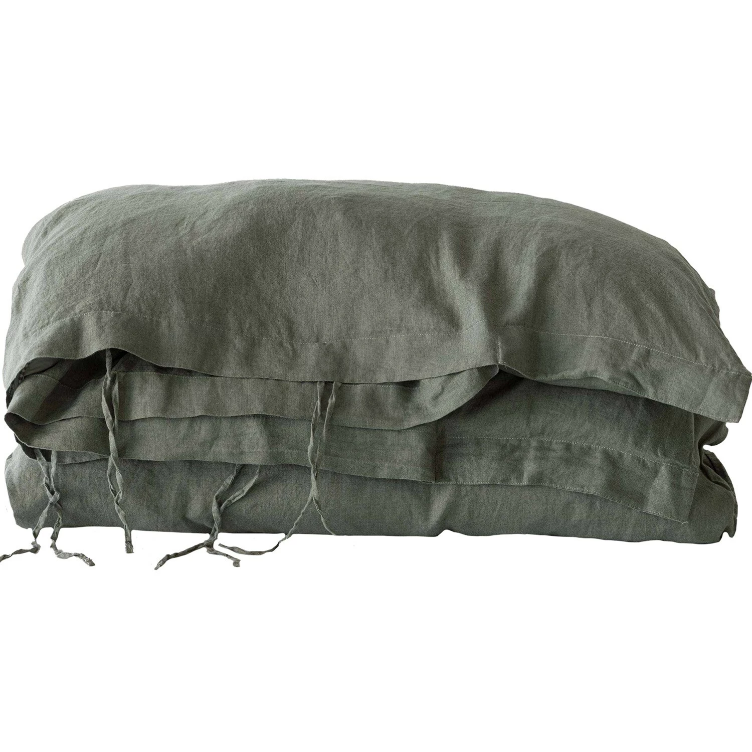 Tell Me More Pussilakana Pellava 150x200 Cm, Khaki